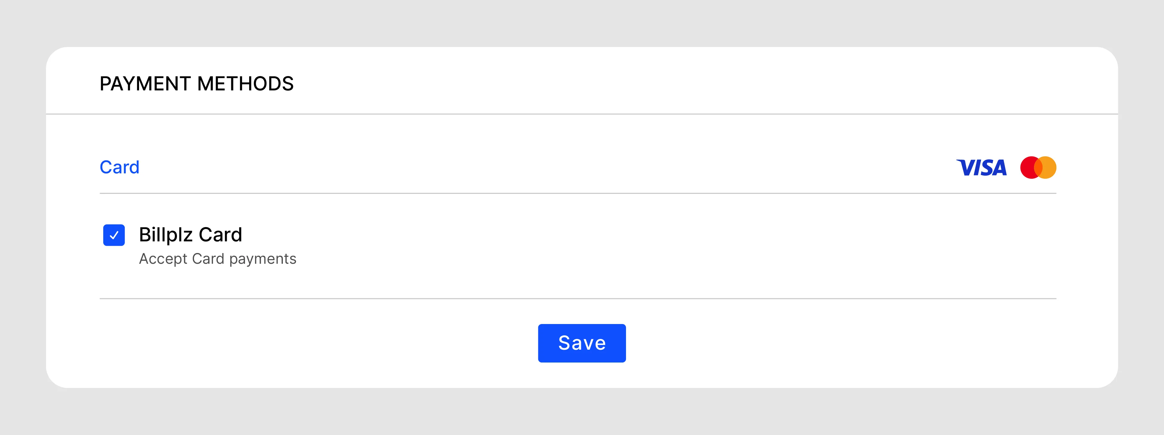 Select Card